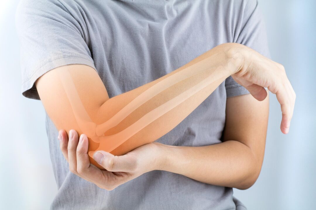 bolesť v lakťovom kĺbe a jej liečba gélom Hondroine