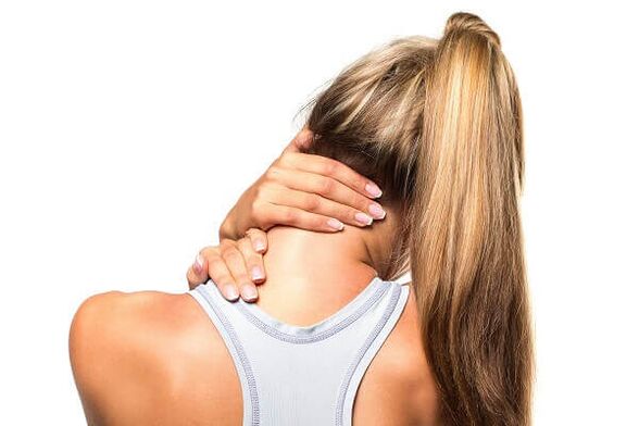 Osteochondróza krčnej chrbtice sa prejavuje ako bolesť v krku a ramenách